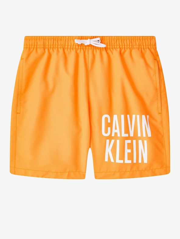 Levně Calvin Klein Underwear	 Plavky dětské Oranžová