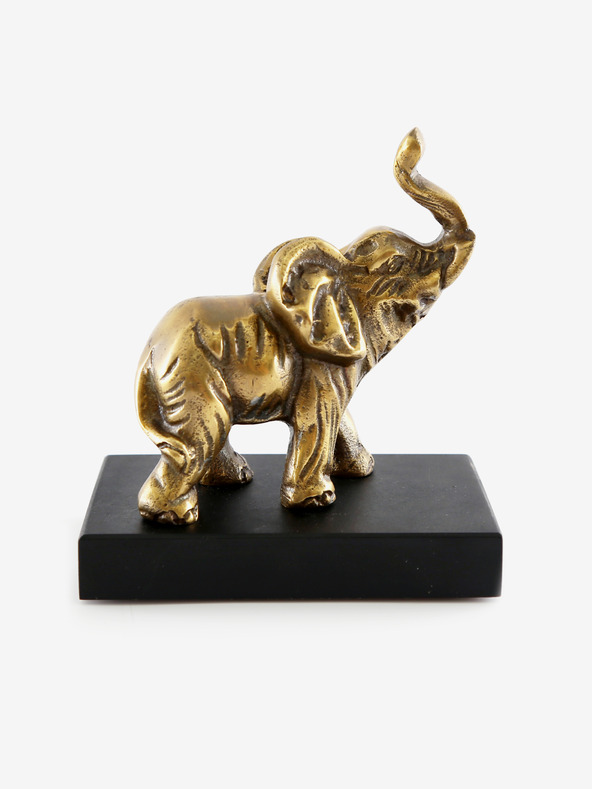 Levně SIFCON Elephant Dekorace Zlatá