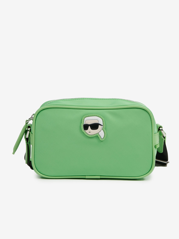 Levně Karl Lagerfeld Ikonik 2.0 Camera Bag Kabelka Zelená