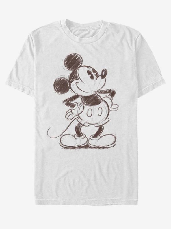 Levně ZOOT.Fan Disney Mickey Mouse Triko Bílá