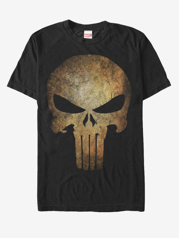 ZOOT.Fan Marvel The Punisher Skull Koszulka Czarny