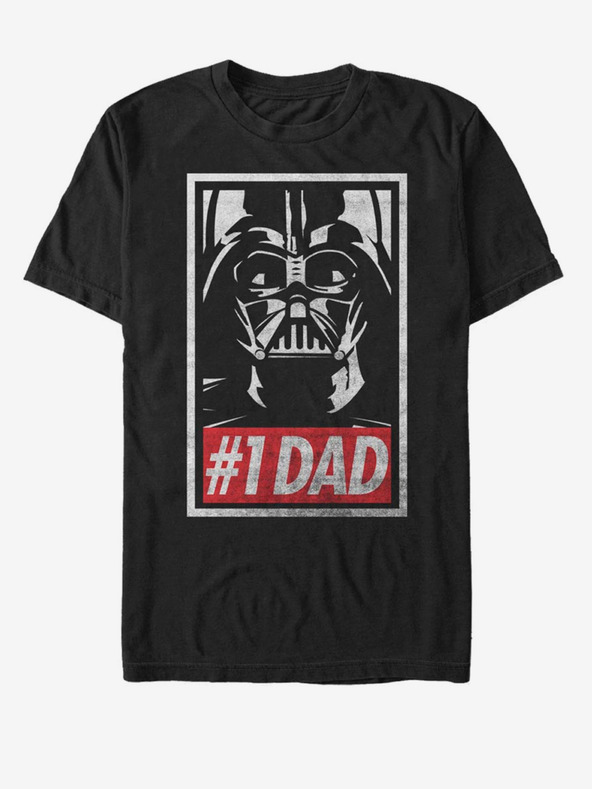 ZOOT.Fan Star Wars Obey Dad Koszulka Czarny