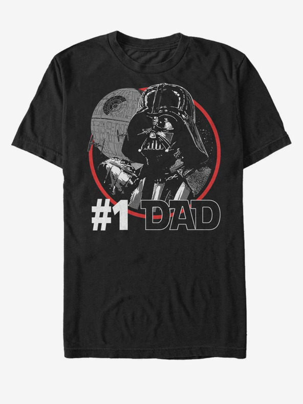ZOOT.Fan Star Wars Best Dad Koszulka Czarny