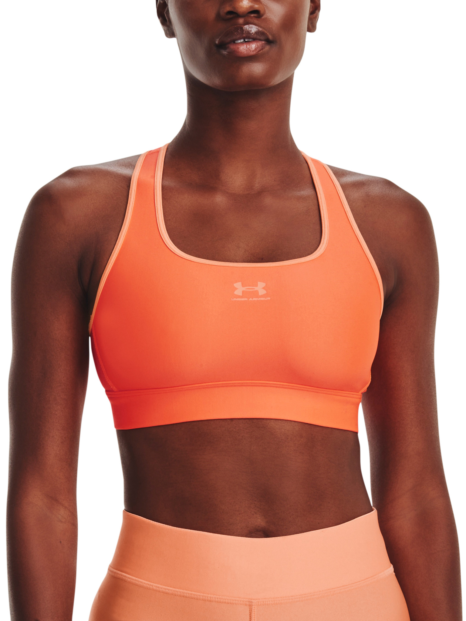 Under armour HG Armour Padless Sports Top Medium Support Green