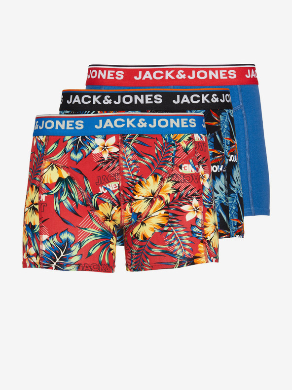 Jack & Jones Azores Boxers 3 Piece Azul