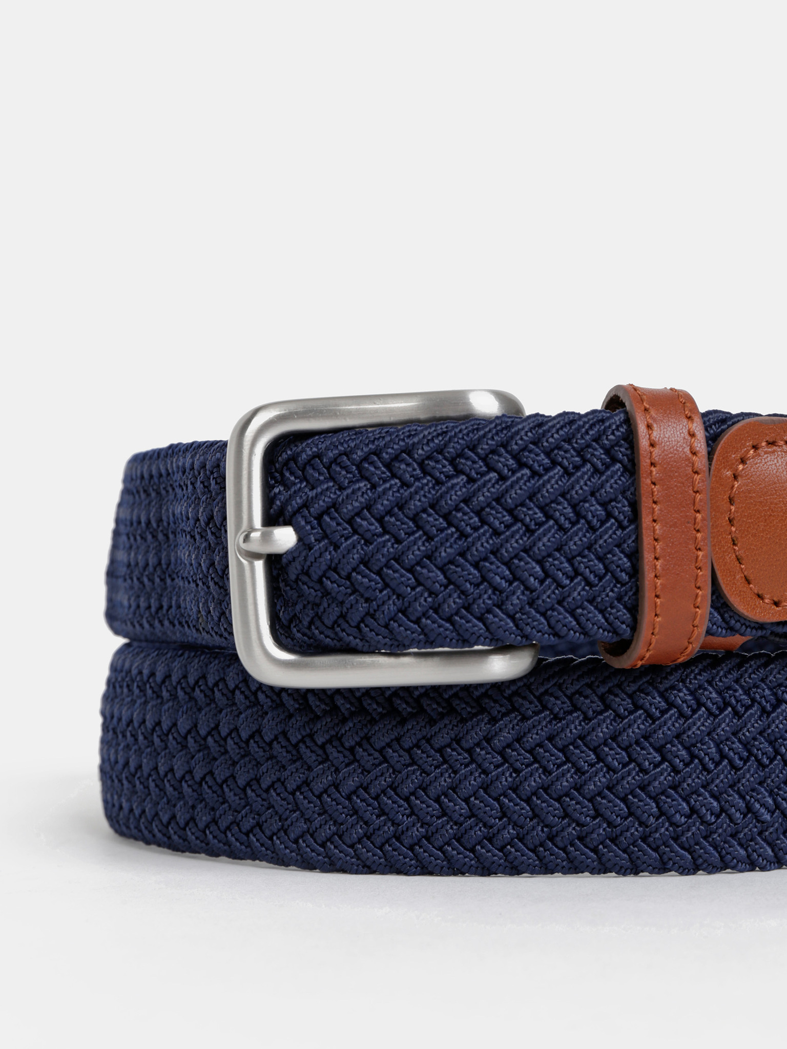 Under Armour - UA Braided Golf Belt-NVY Belt