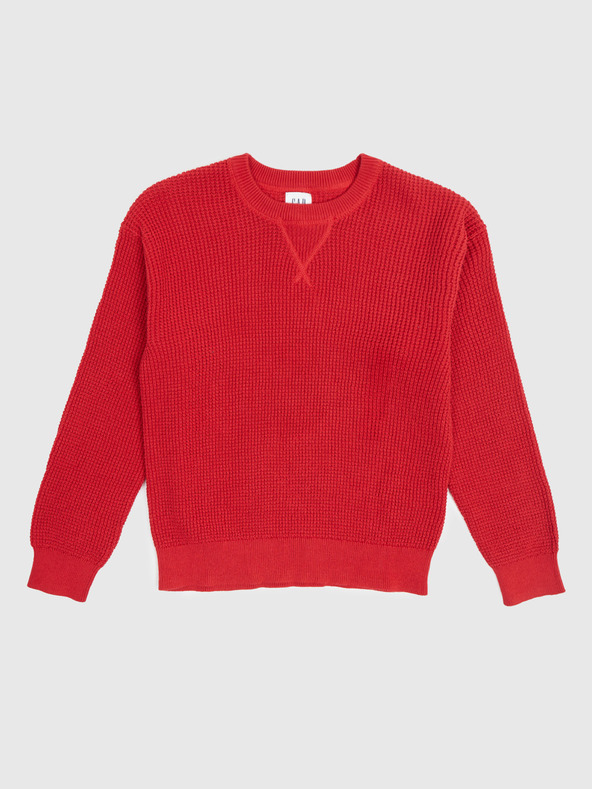 GAP Sweter dziecięcy Czerwony