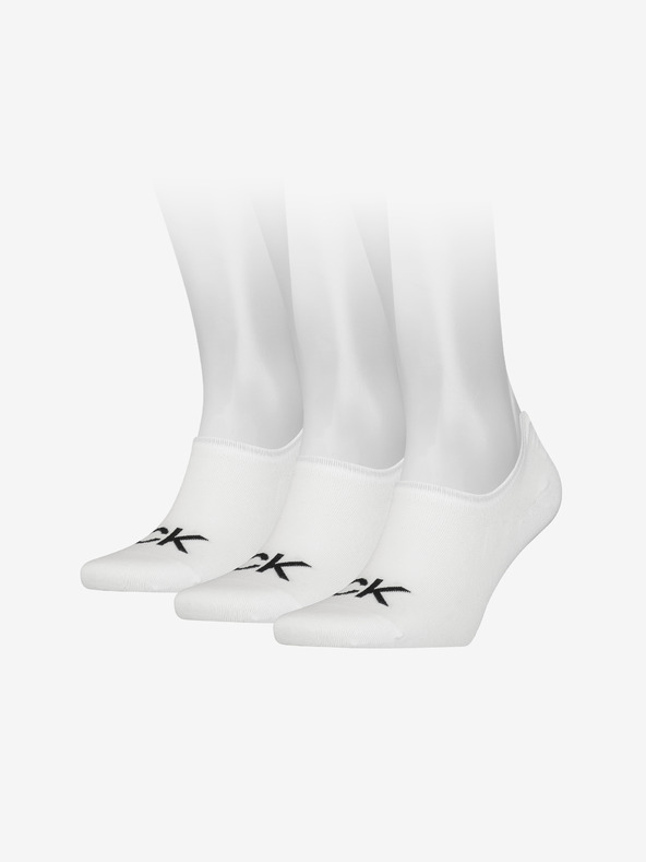 Levně Calvin Klein Underwear	 Ponožky 3 páry Bílá