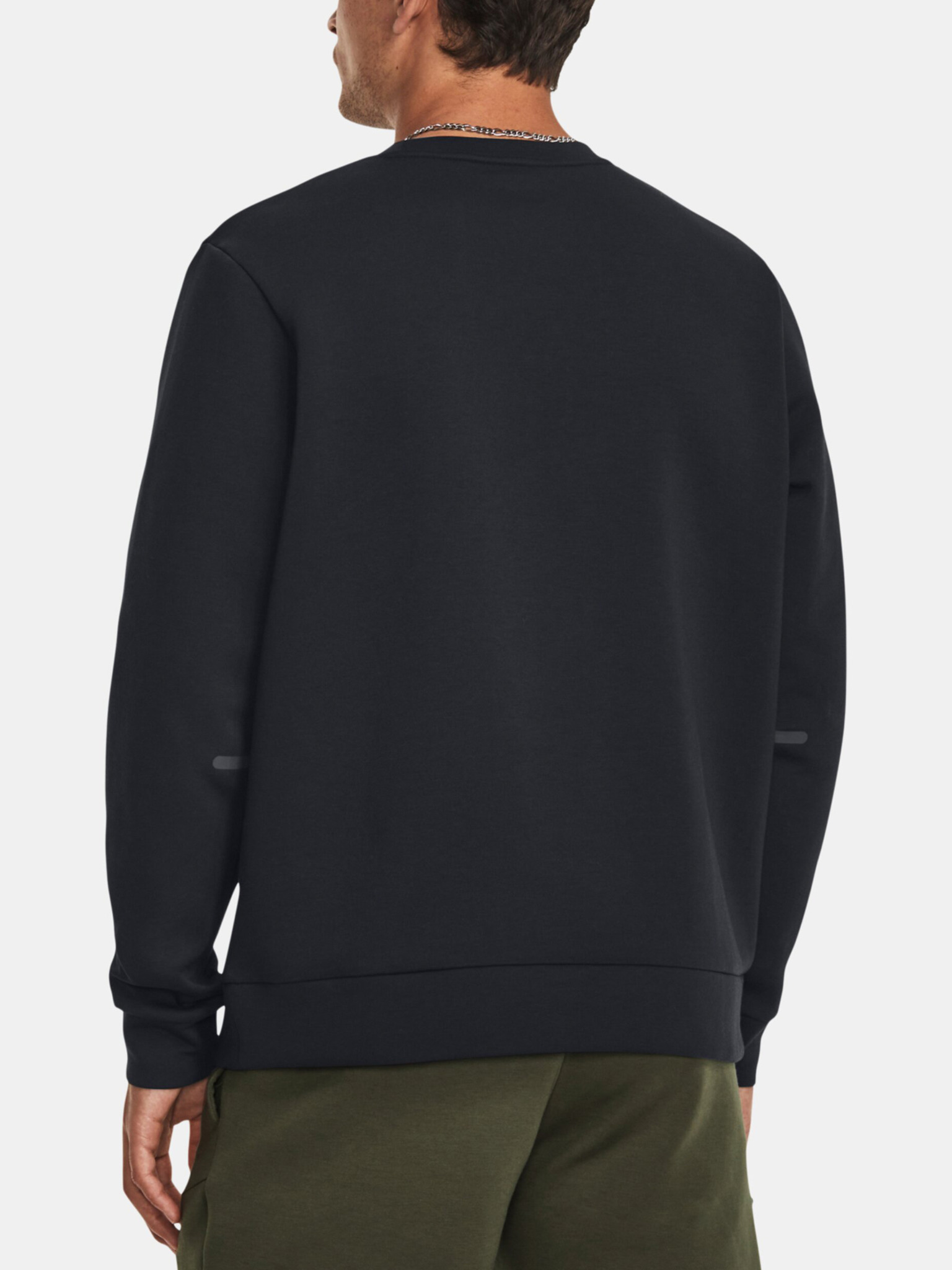  Unstoppable Flc Crew, grey - men's sweatshirt - UNDER ARMOUR  - 86.66 € - outdoorové oblečení a vybavení shop