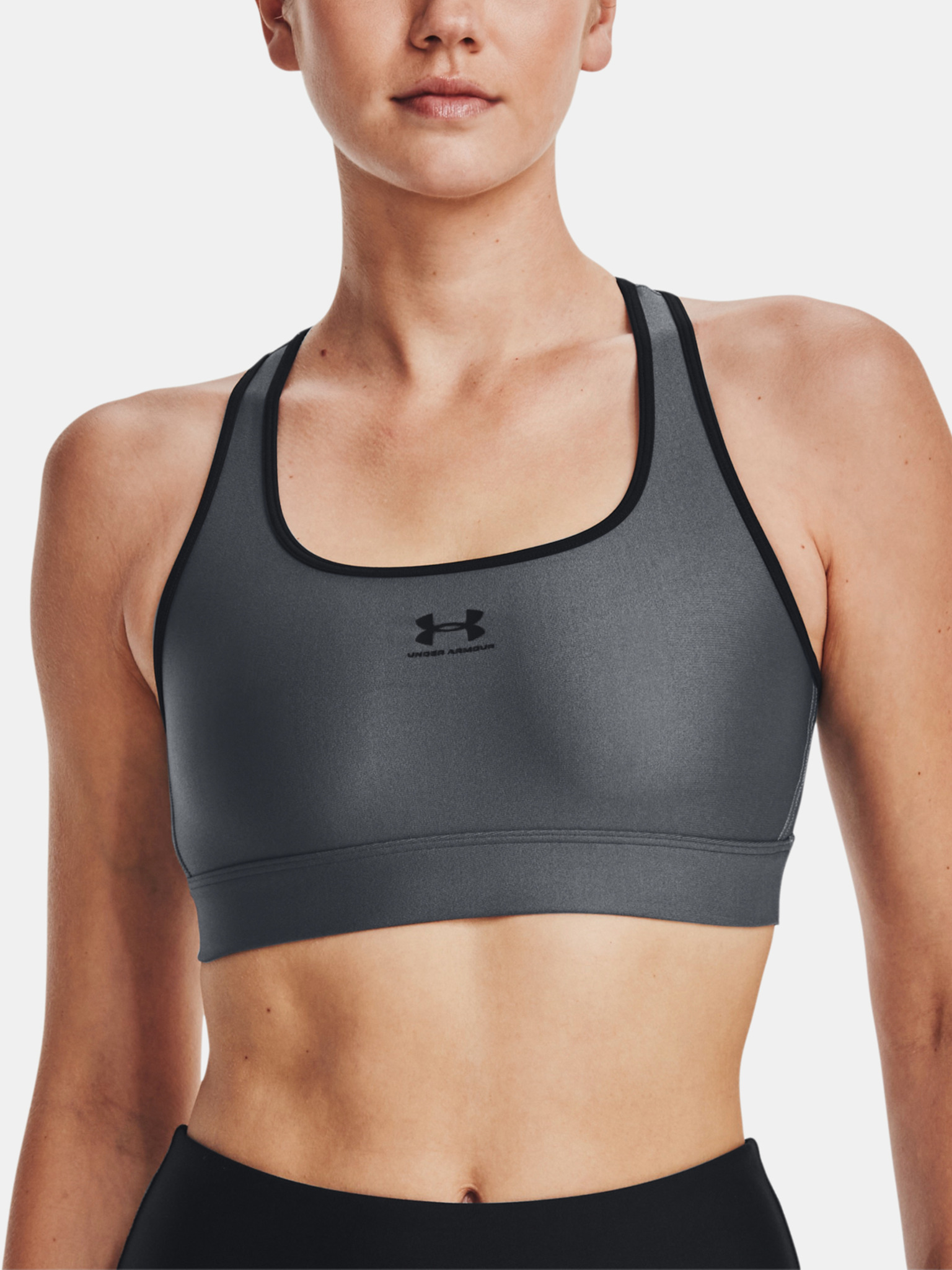 Under armour HG Armour Padless Sports Top Medium Support Green