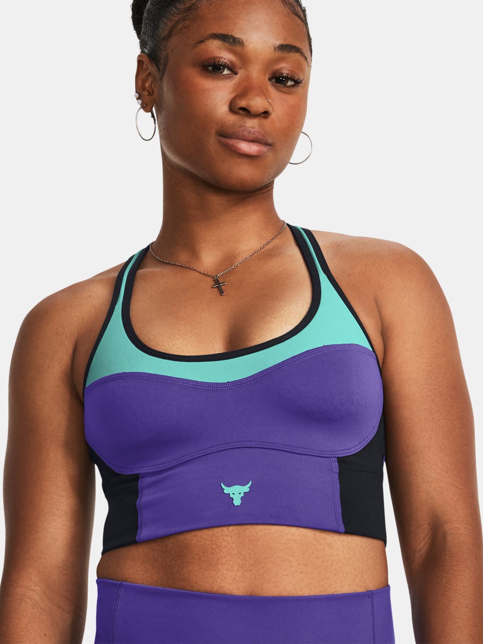 Under Armour - Project Rock Lets Go LL Infty Sport Bra