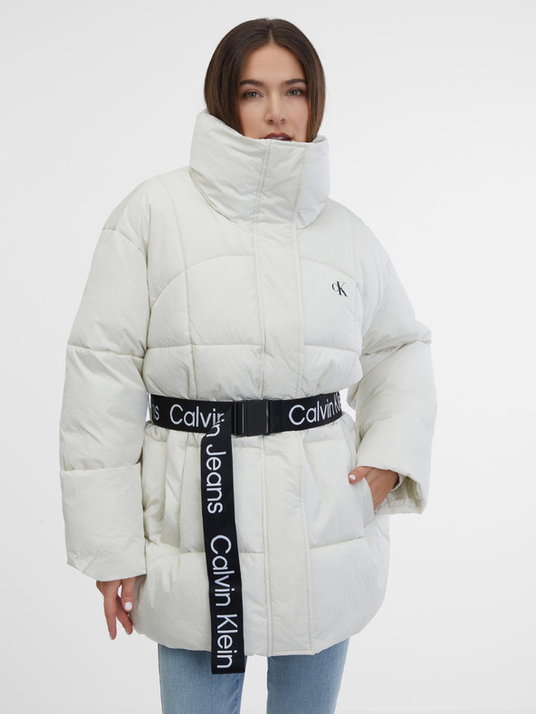 Calvin Klein Jeans Winter jacket Byal