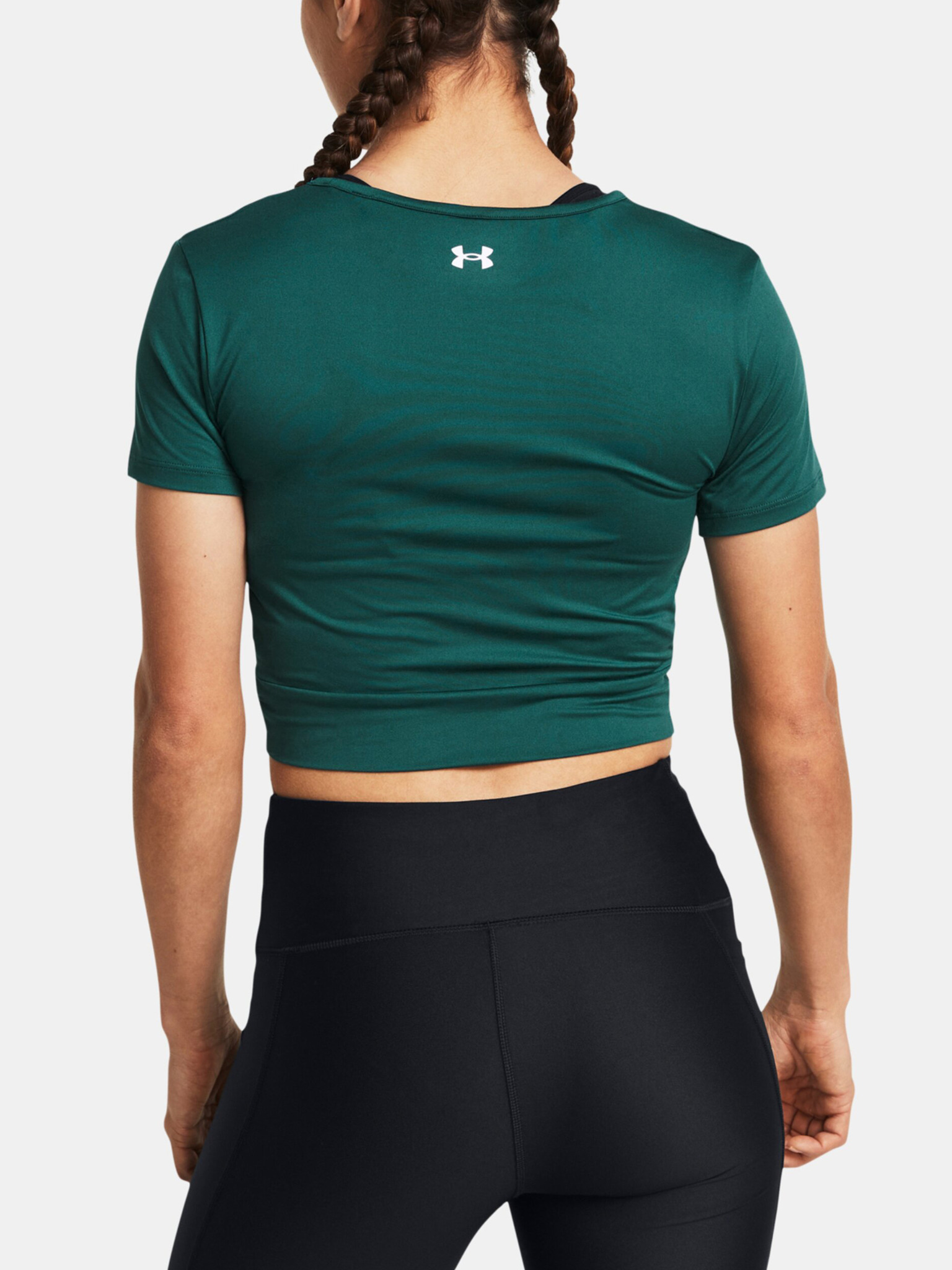  Meridian SS, green - T-shirt short sleeve ladies - UNDER  ARMOUR - 44.18 € - outdoorové oblečení a vybavení shop