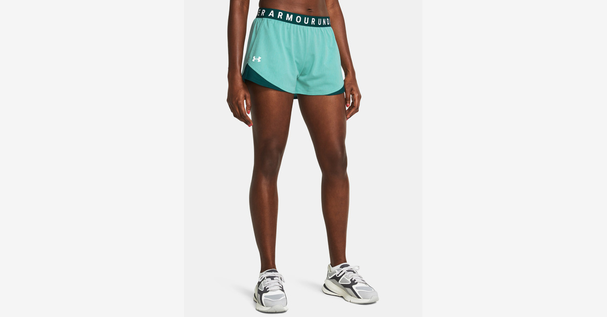 Play Up 3.0 Twist Shorts Women - Turquoise