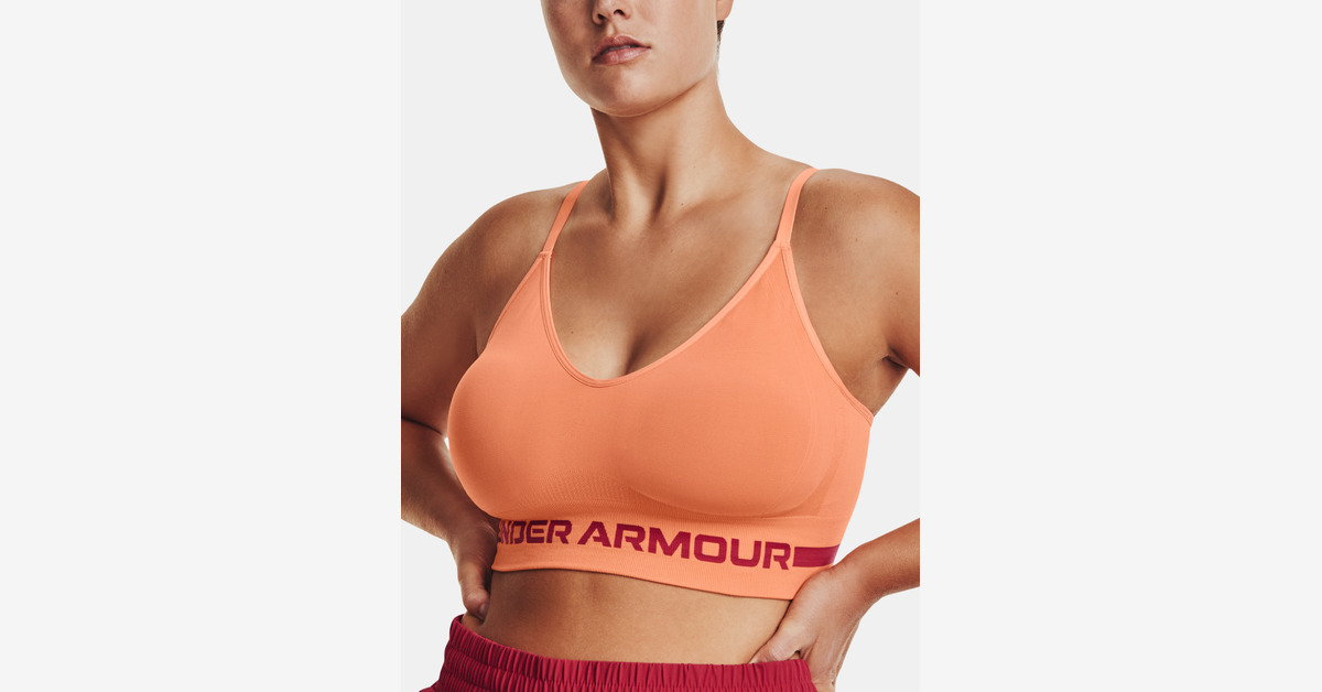 Under Armour - UA Infinity Mid Run Hook Sport Bra