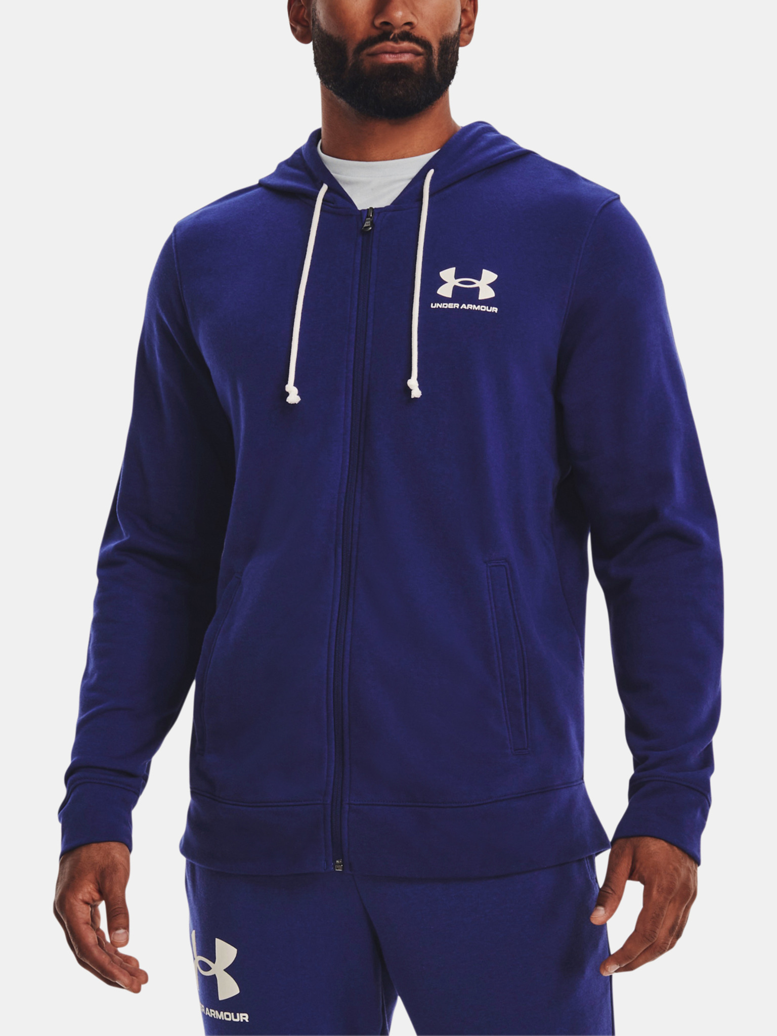 UA Rival Terry LC FZ Mikina Under Armour