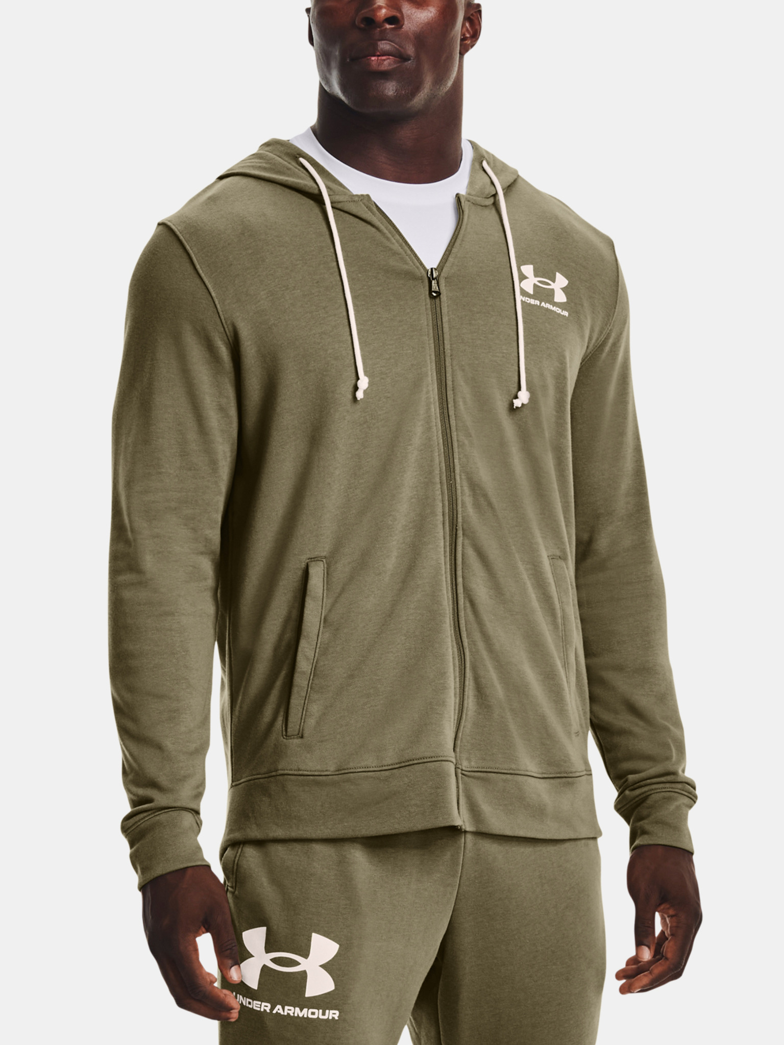 UA Rival Terry LC FZ Mikina Under Armour