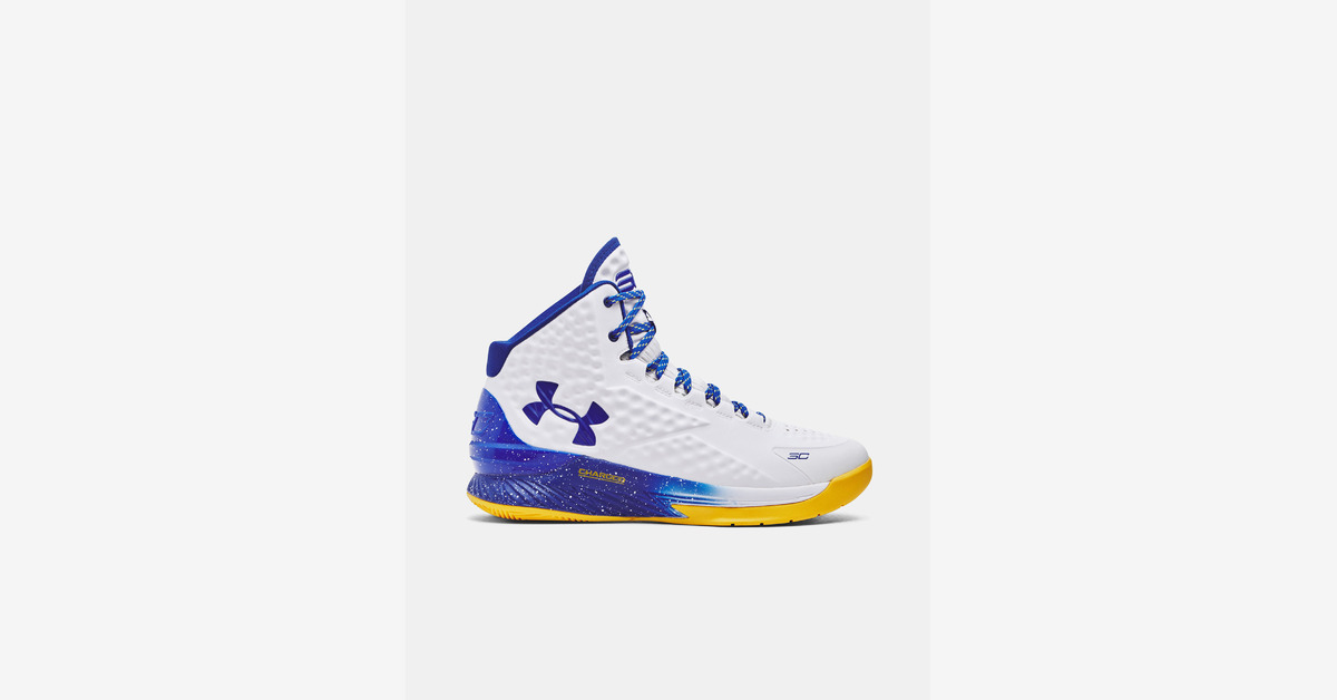 Under Armour - Curry 1 Retro 'Dub Nation' Basketball Sneakers