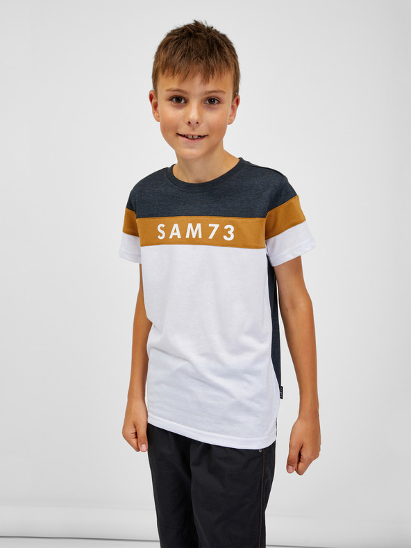 Sam 73 Kallan T-shirt Byal
