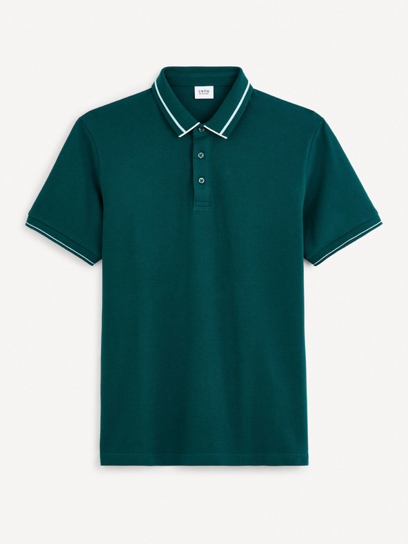 Дрехи > Тениски и потници > Блуза с къс ръкав Celio Geden T-shirt Zelen