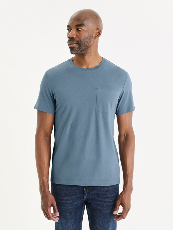 Дрехи > Тениски и потници > Тениски с къси ръкави Celio Gepostel T-shirt Sin