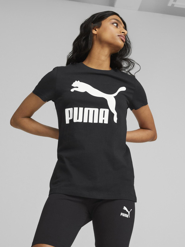 Дрехи > Тениски и топове > Тениски с къси ръкави Puma Classics Logo T-shirt Cheren
