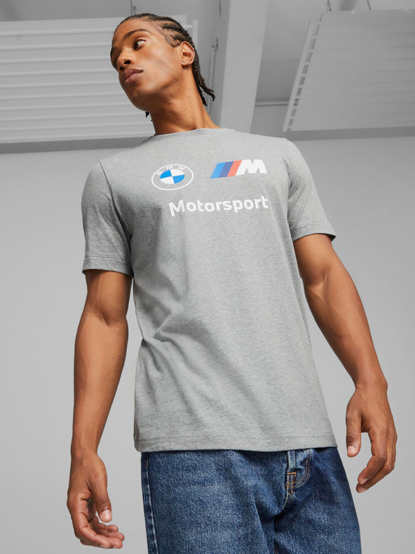 Дрехи > Тениски и потници > Тениски с къси ръкави Puma BMW MMS T-shirt Siv