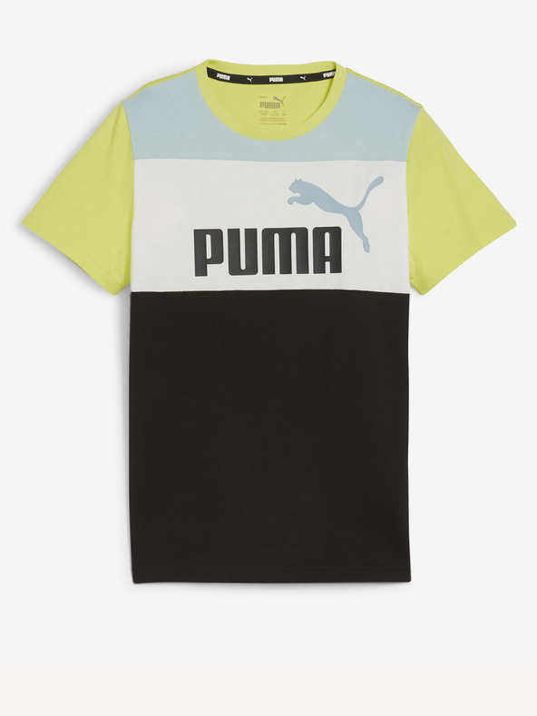 Puma ESS Block Тениска детски Zelen