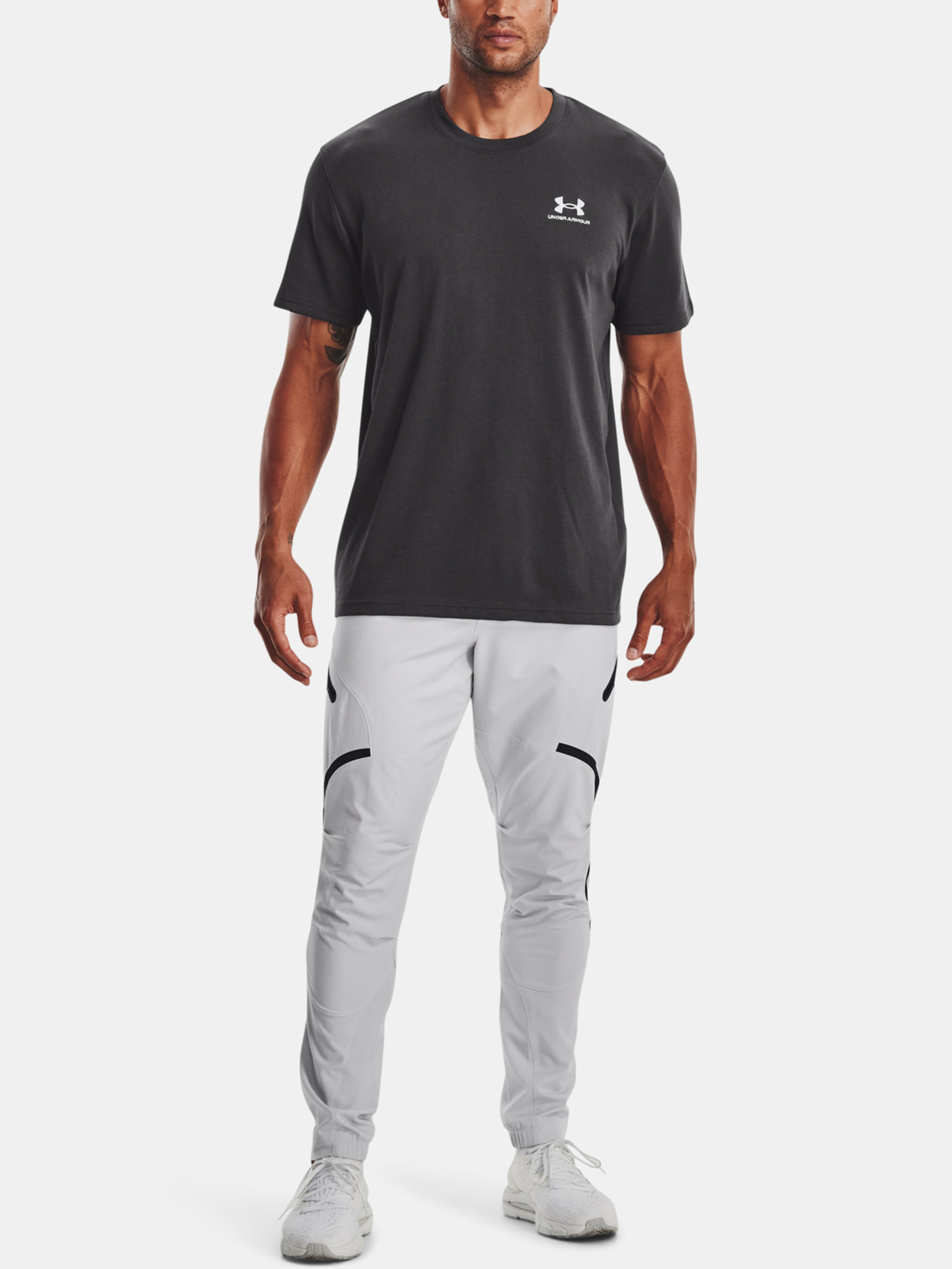 Under Armour Unstoppable cargo joggers in black