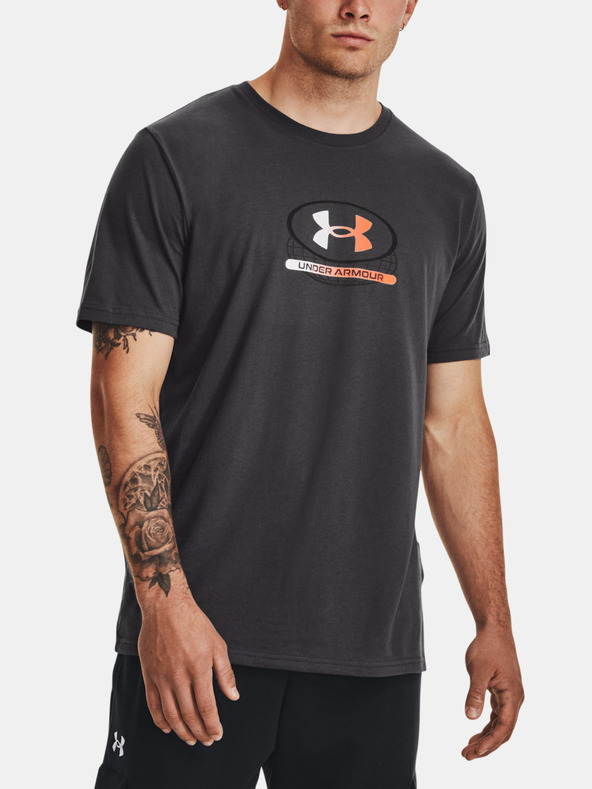 Дрехи > Тениски и потници > Тениски с къси ръкави Under Armour UA Global Lockertag SS T-shirt Siv