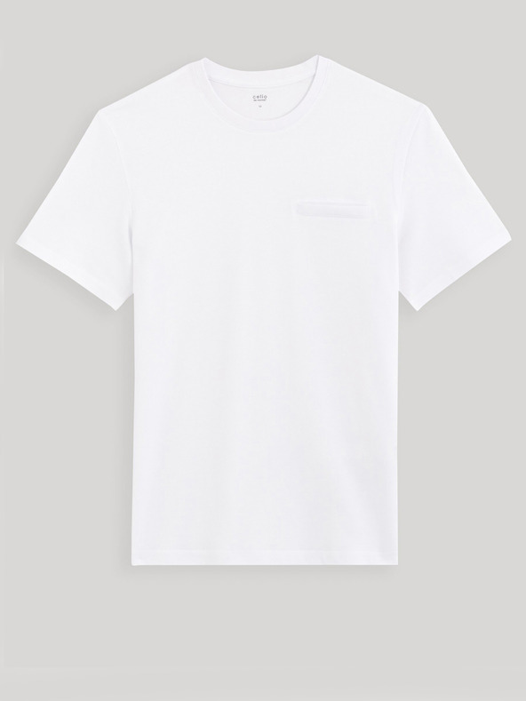 Дрехи > Тениски и потници > Тениски с къси ръкави Celio Gepopiff T-shirt Byal