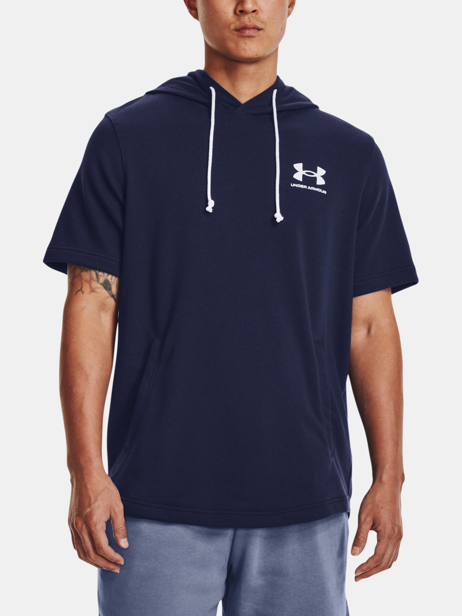 UA Rival Terry LC SS HD Mikina Under Armour