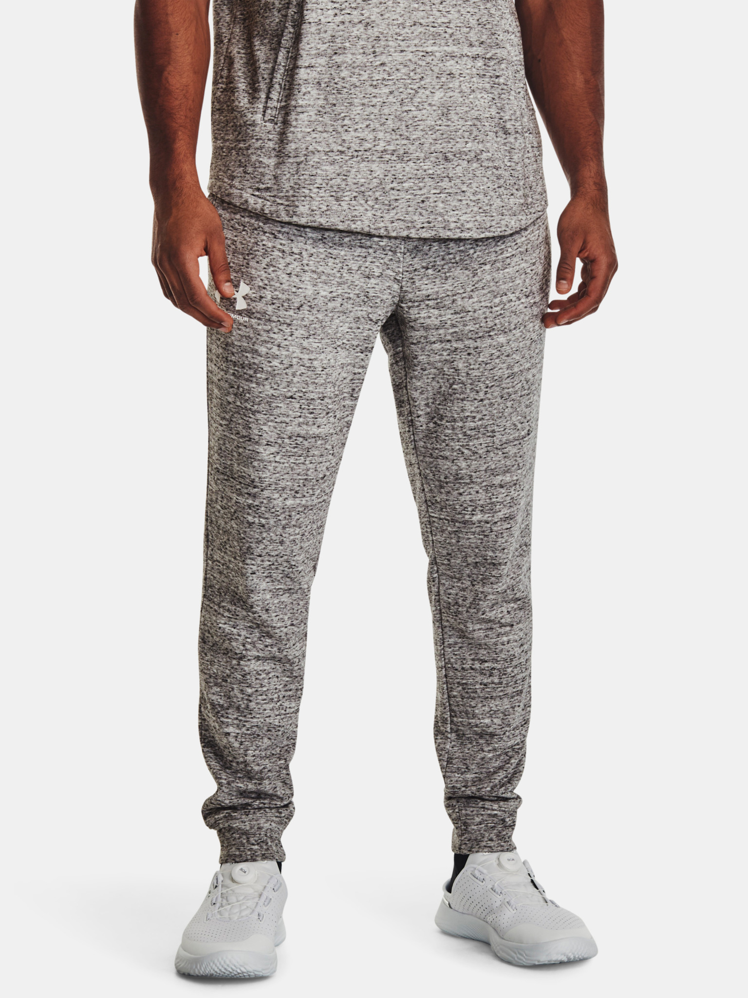 Under Armour Womens UA Rival Terry Joggers Grey XS