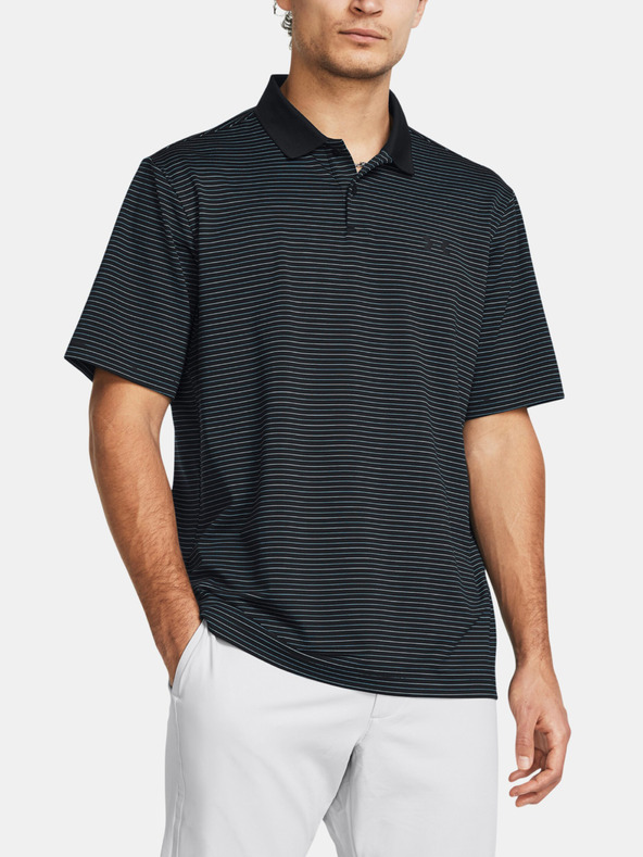 Дрехи > Тениски и потници > Тениски с къси ръкави Under Armour UA Perf 3.0 Stripe Поло тениска Cheren