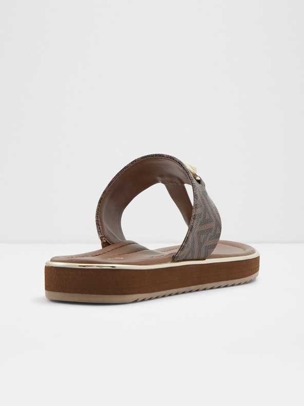 Aldo Deverena Flip-flops Marrón