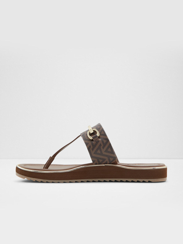 Aldo Deverena Flip-flops Marrón