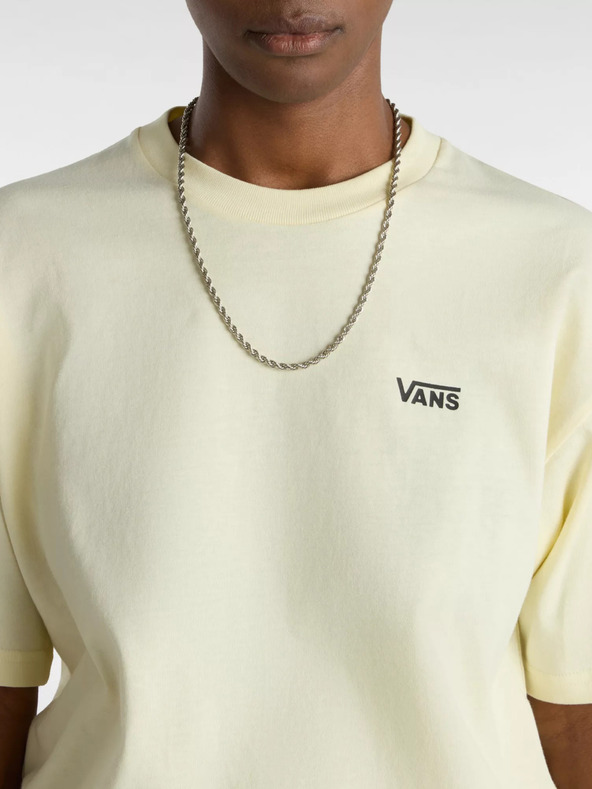 Vans Left Chest Logo EM T-shirt Amarillo