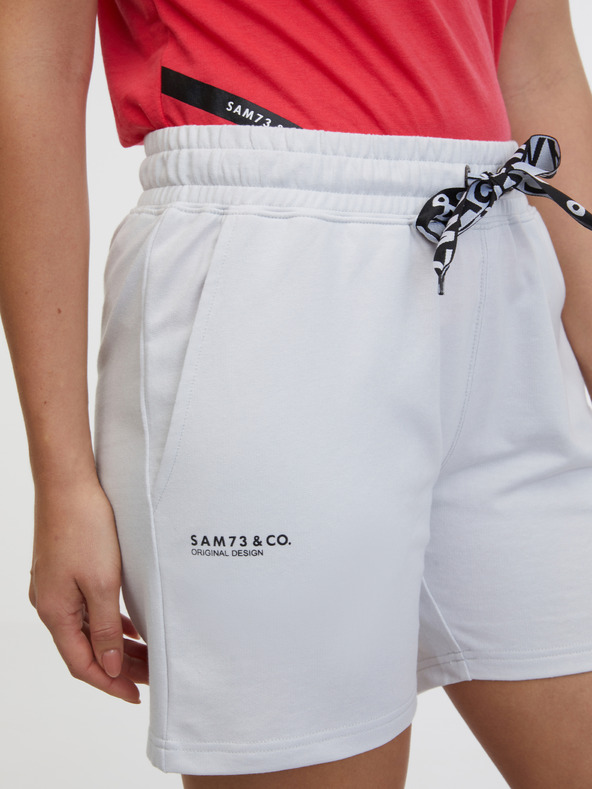 Sam 73 Malena Shorts Blanco