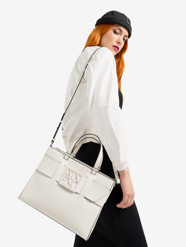 Armani Exchange Bolso Blanco