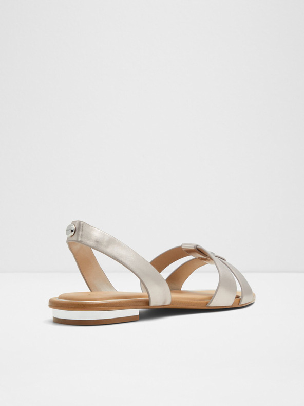 Aldo Balera Sandals Plateado