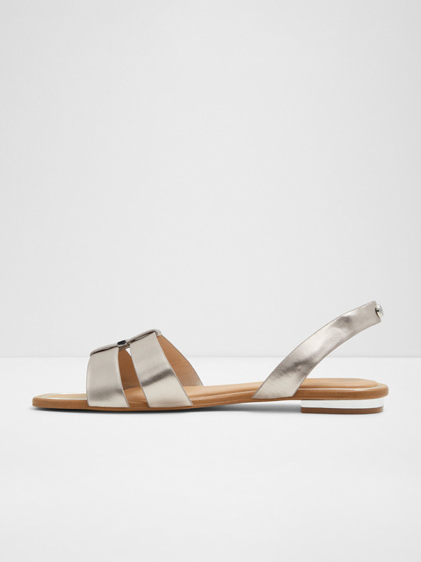 Aldo Balera Sandals Plateado