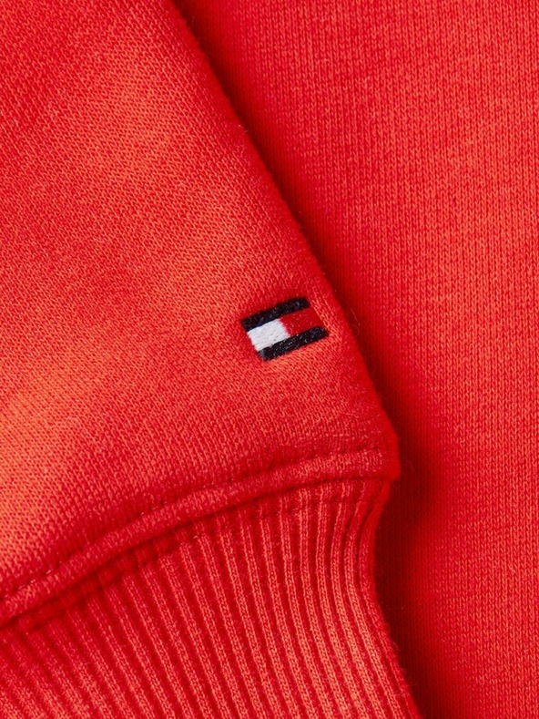 Tommy Hilfiger Crest Hoodie Sweatshirt Rojo