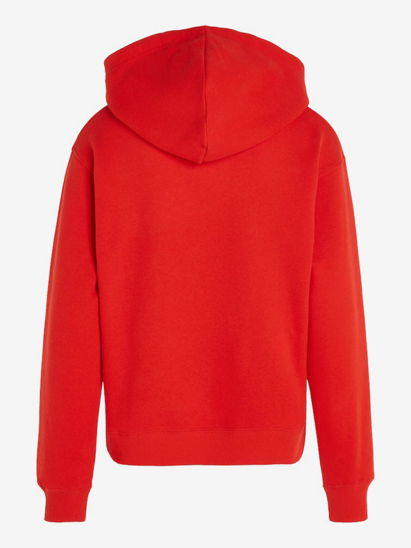 Tommy Hilfiger Crest Hoodie Sweatshirt Rojo