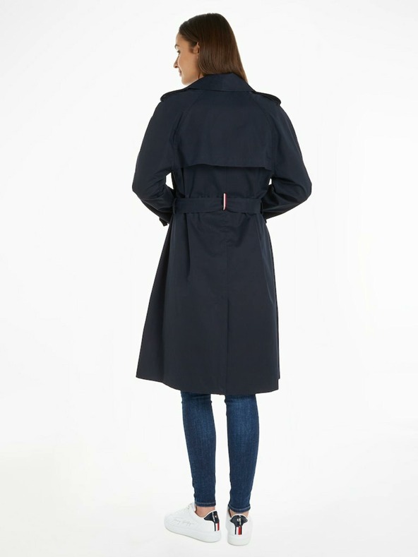 Tommy Hilfiger Cotton Classic Trench Coat Azul