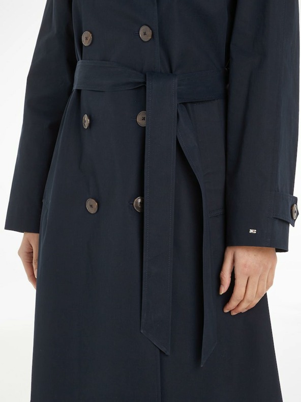 Tommy Hilfiger Cotton Classic Trench Coat Azul