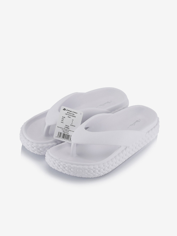 ALPINE PRO Chima Flip-flops Blanco