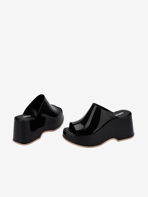 Melissa Patty AD Slippers Negro