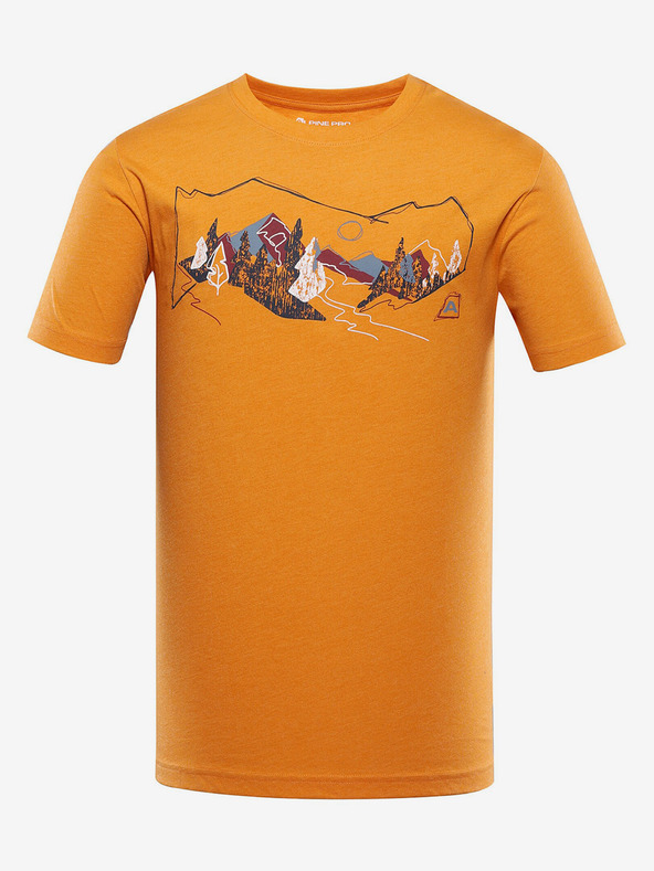 ALPINE PRO Bolen T-shirt Naranja