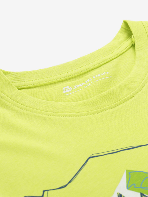 ALPINE PRO Bolen T-shirt Amarillo