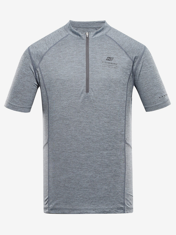 ALPINE PRO Geret T-shirt Gris